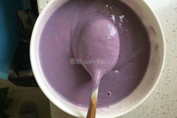 奶香紫薯糊糊（奶香南瓜糊糊）的做法图解4