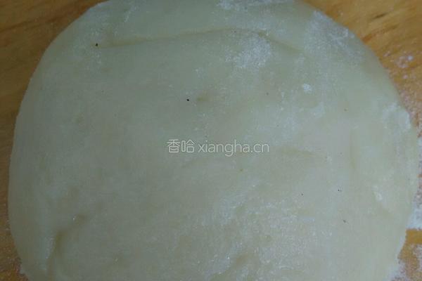 奶黄冰皮月饼的做法图解8