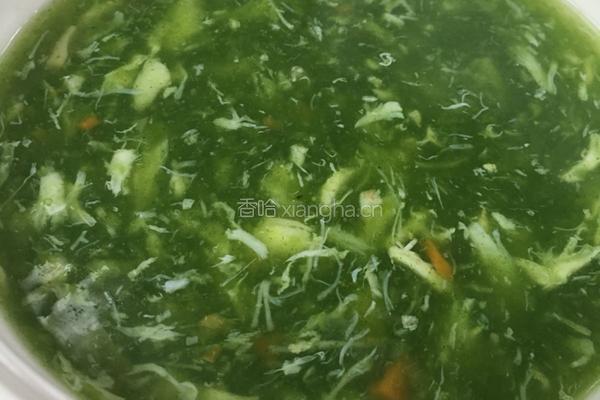 蟹肉苦瓜羹