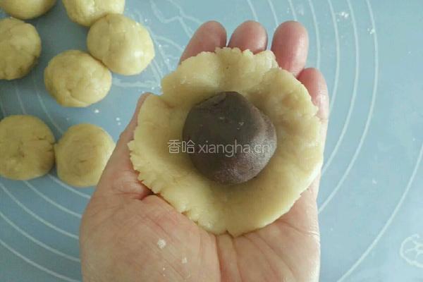 豆沙月饼的做法图解8