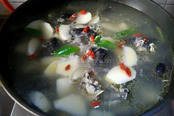 乌鸡山药汤的做法图解5
