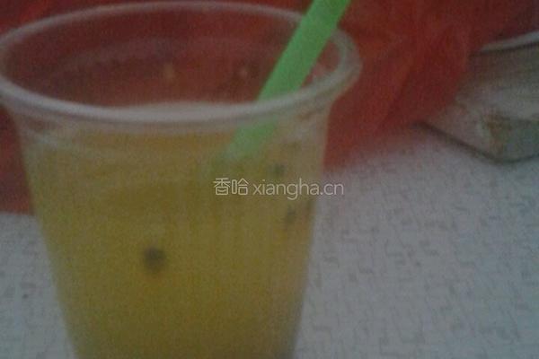 百香果汁的做法图解4