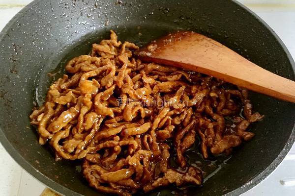 京酱肉丝的做法图解19