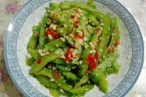 凉拌苦瓜的做法图解7