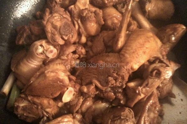 红烧鸡肉的做法图解3