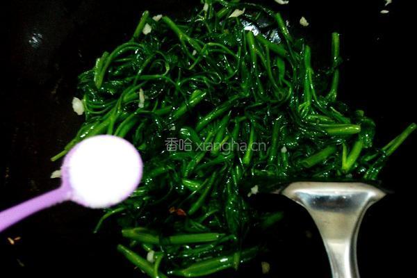 清炒空心菜的做法图解5