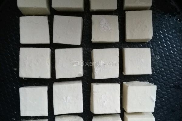 香煎豆腐的做法图解3