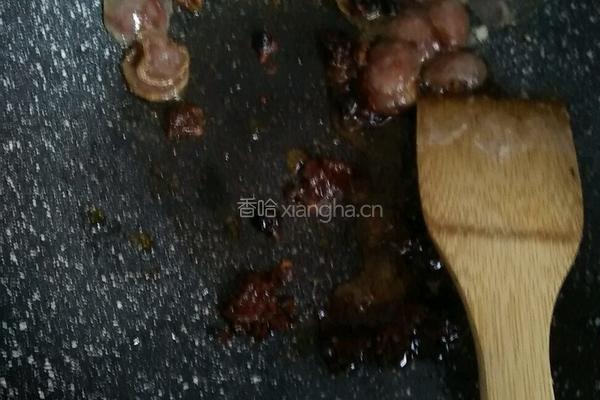 香肠豆腐的做法图解3