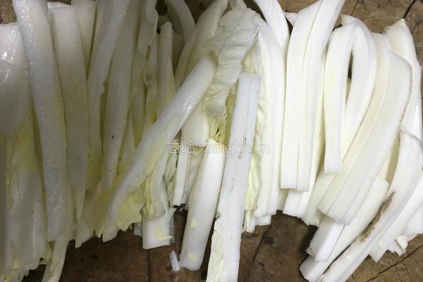 酸辣白菜的做法图解3
