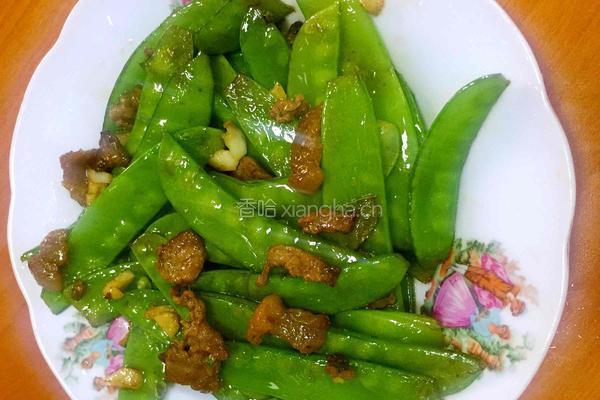 清炒牛肉刀豆的做法图解6