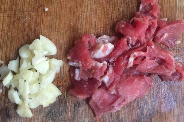 清炒牛肉刀豆的做法图解1