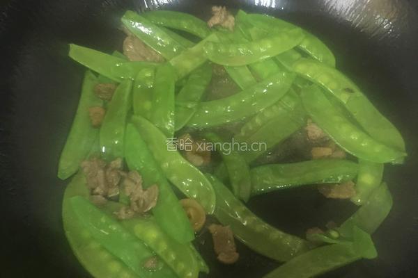 清炒牛肉刀豆的做法图解5