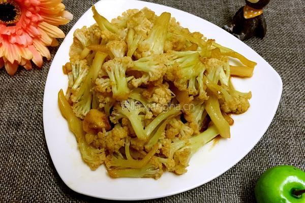 清炒花菜的做法图解8