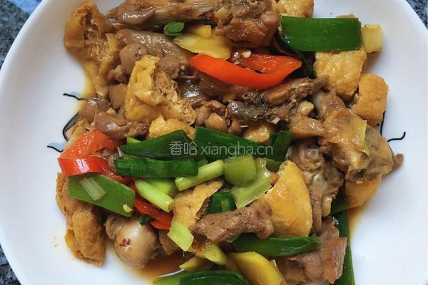 油豆腐焖鸭的做法图解6