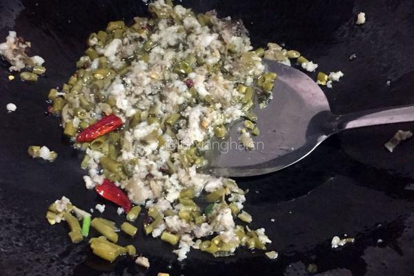 酸豆角炒肉末的做法图解4