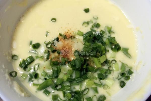 鸡蛋葱油饼的做法图解5