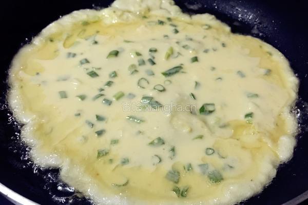 鸡蛋葱油饼的做法图解8