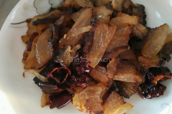 炒腊肉的做法图解4