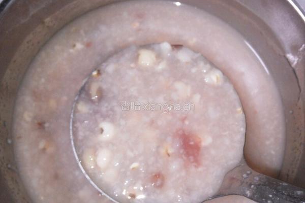 红豆薏米粥的做法图解3