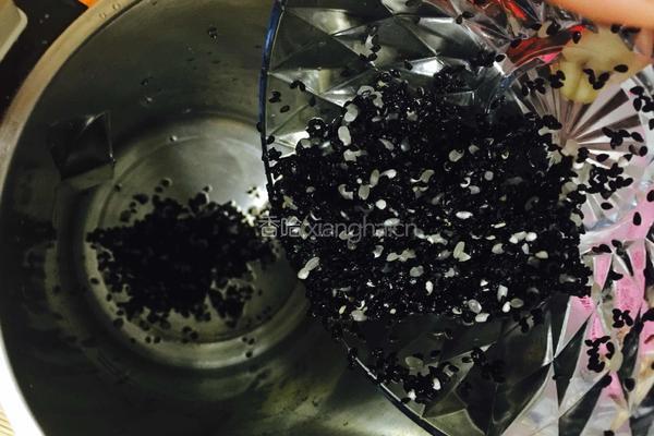 黑芝麻糊的做法图解4