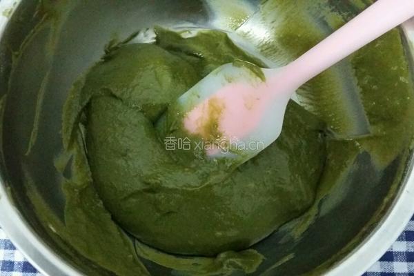 抹茶小蛋糕的做法图解7