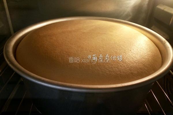 烫面戚风蛋糕（八寸）的做法图解13
