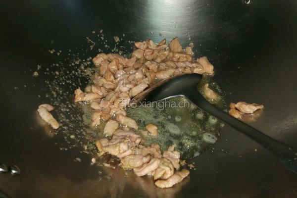 芹菜香干炒肉丝的做法图解2