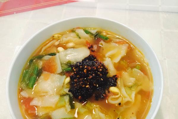 烩面片的做法图解3