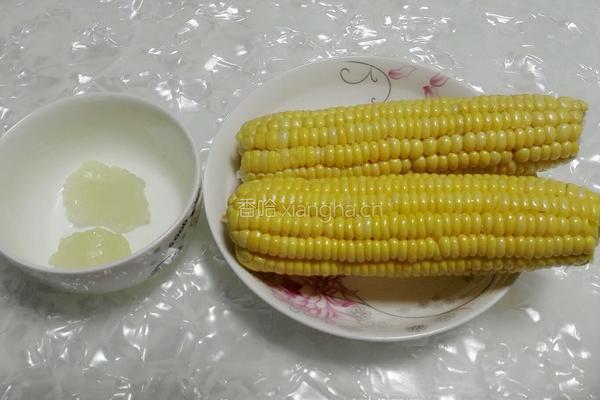 玉米羹的做法图解1