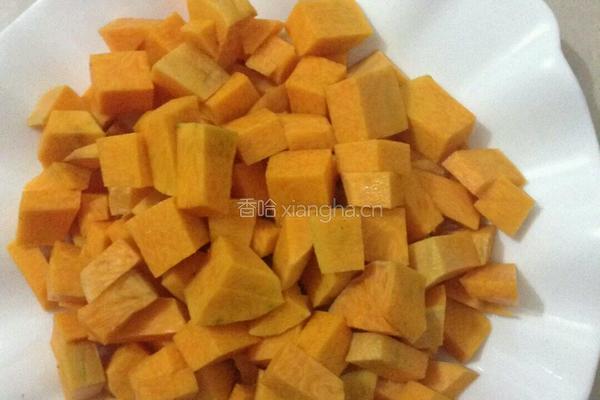 南瓜稀饭的做法图解2