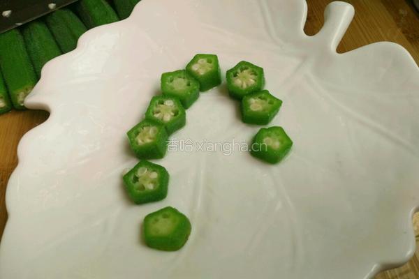 凉拌黄秋葵的做法图解7