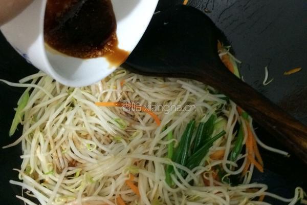 清炒豆芽的做法图解8