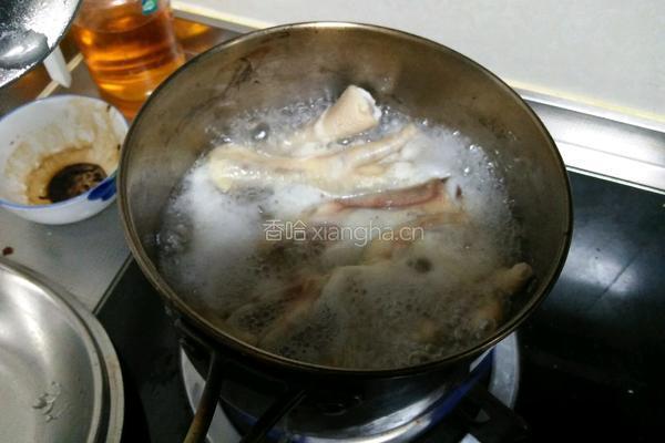 卤鸡爪的做法图解4