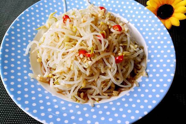 凉拌豆芽的做法图解7
