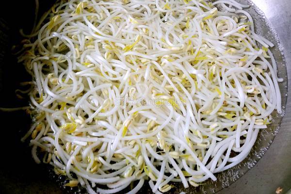 凉拌豆芽的做法图解2