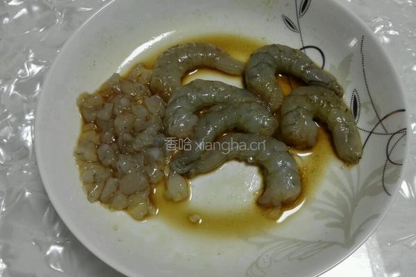 鲜虾粥的做法图解3
