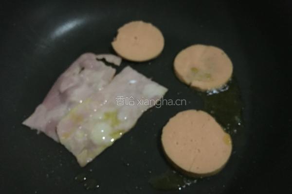 培根生菜鸡蛋卷的做法图解6