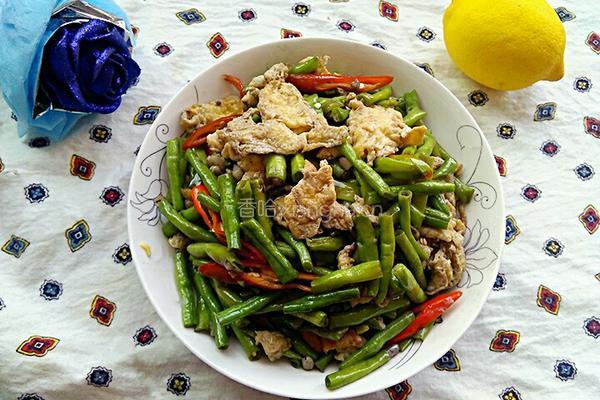 鸡蛋炒豆角的做法图解10