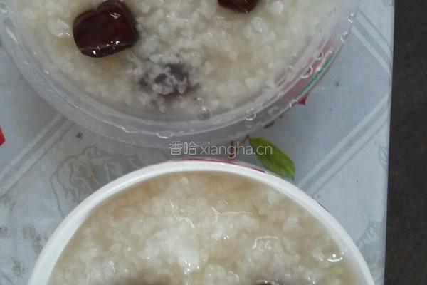 红枣大米粥的做法图解3