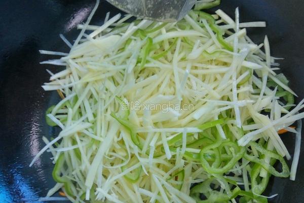尖椒土豆丝的做法图解6
