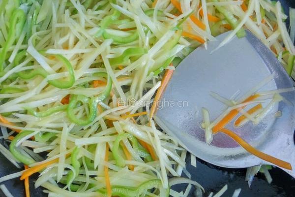 尖椒土豆丝的做法图解7