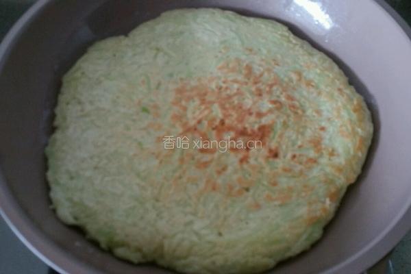 胡瓜鸡蛋饼的做法图解5