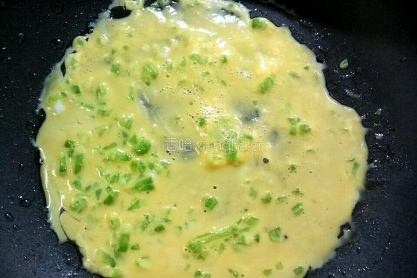 苦瓜厚蛋饼的做法图解5
