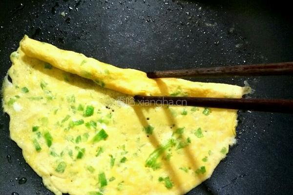 苦瓜厚蛋饼的做法图解6