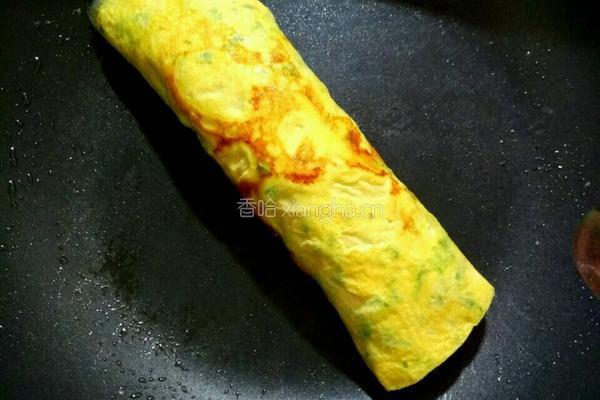 苦瓜厚蛋饼的做法图解8