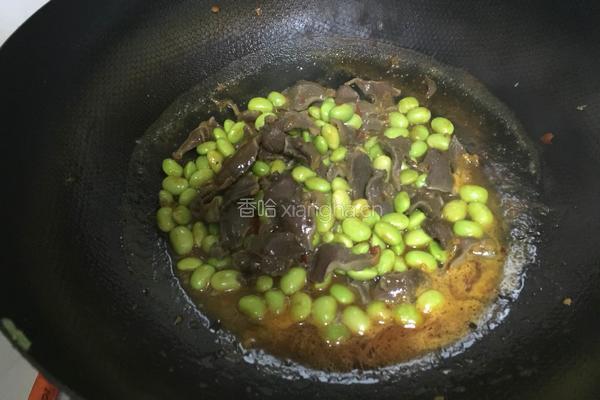 炒鸡杂的做法图解6