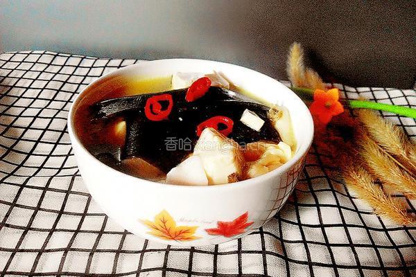 海带豆腐汤的做法图解6