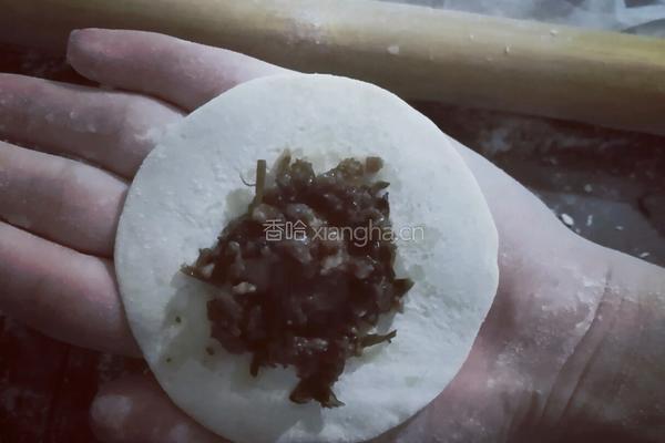 梅干菜肉包的做法图解6