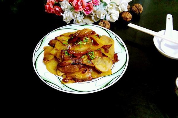 土豆回锅肉的做法图解9