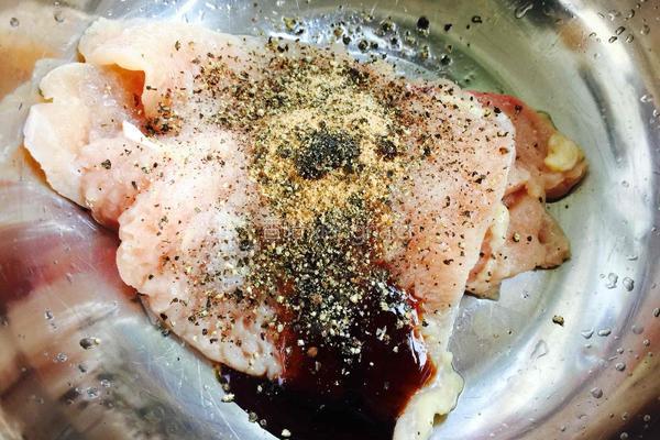 香酥炸鸡排的做法图解3
